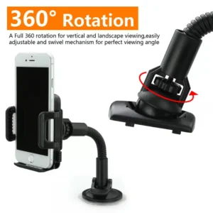 Universal 360° Rotation Windshield Car Phone Mount
